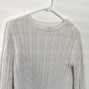 Cute cable knit sweater